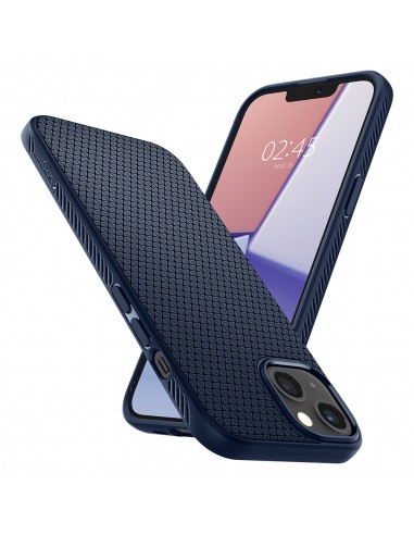Spigen Liquid Air iPhone 13 navy blue