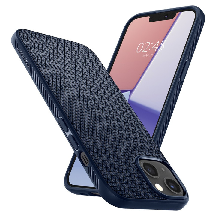 Spigen Liquid Air iPhone 13 navy blue