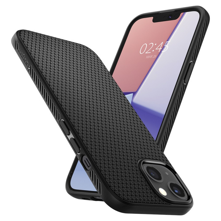 Spigen Liquid Air iPhone 13 matte black