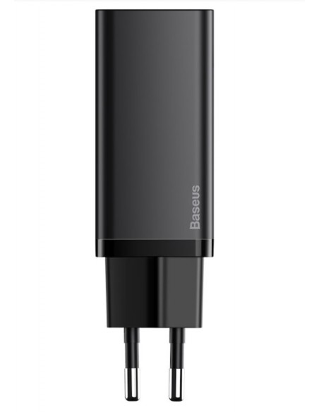 Baseus CCGAN2L-B01 GaN2 Lite Quick Nabíjačka USB + USB-C 65W Black