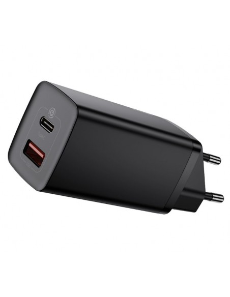 Baseus CCGAN2L-B01 GaN2 Lite Quick Nabíjačka USB + USB-C 65W Black