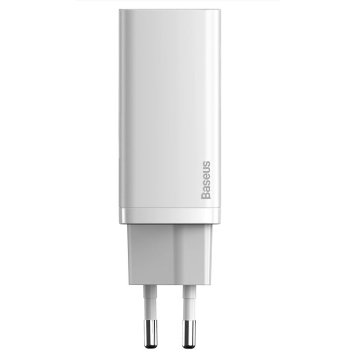Baseus CCGAN2L-B01 GaN2 Lite Quick Nabíjačka USB + USB-C 65W White