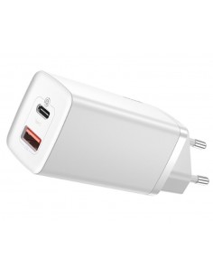 Baseus CCGAN2L-B01 GaN2 Lite Quick Nabíjačka USB + USB-C 65W White