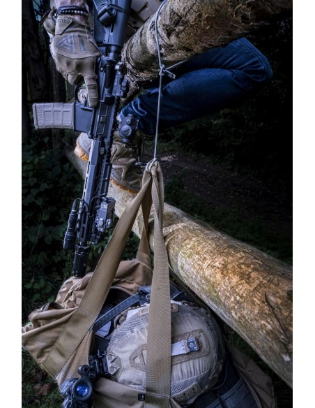 Tactical Fast Rope Aramid Cable USB-A/Lightning MFi 0.3m Grey