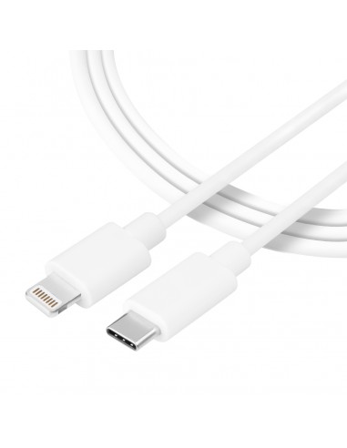 Tactical Smooth Thread Cable USB-C/Lightning 0.3m White