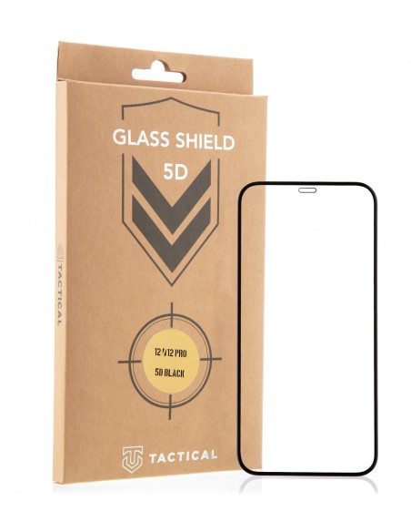 Tactical Glass Shield 5D sklo pro Apple iPhone 12/12 Pro Black