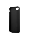 Guess Saffiano Double Card Zadný Kryt pre iPhone 7/8/SE2020/SE2022 Black