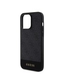 Guess PU 4G Stripe MagSafe Zadný Kryt pre iPhone 15 Pro