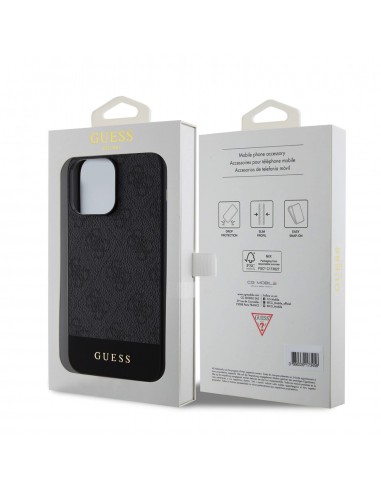 Guess PU 4G Stripe MagSafe Zadný Kryt...