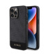 Guess PU 4G Stripe MagSafe Zadný Kryt pre iPhone 15 Pro Max