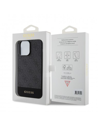 Guess PU 4G Stripe MagSafe Zadný Kryt...