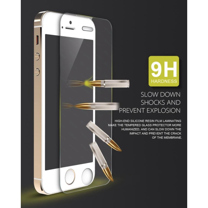 Stone Age Tempered Glass 0.3mm, 9H iPhone 5/5s