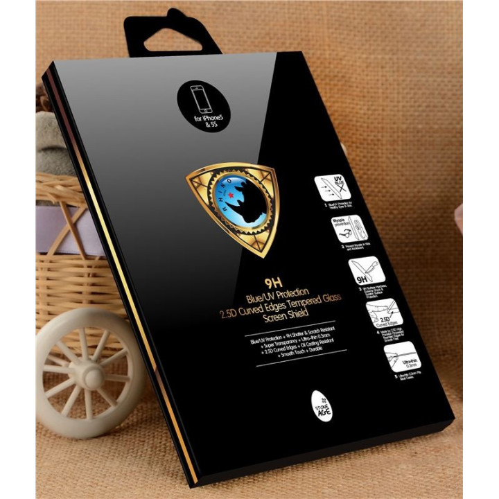 Stone Age Tempered Glass 0.3mm, 9H iPhone 5/5s