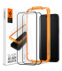 Spigen Glass tR AlignMaster 2 Pack FC Black iPhone 15