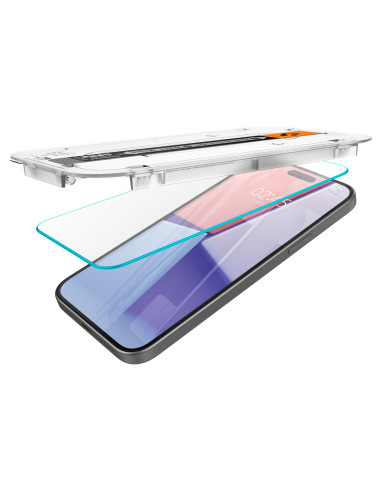 Spigen Glass tR EZ Fit 2 Pack iPhone 15