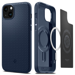 Spigen Mag Armor MagSafe iPhone 15 Navy Blue