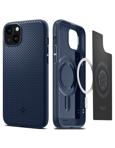 Spigen Mag Armor MagSafe iPhone 15 Navy Blue