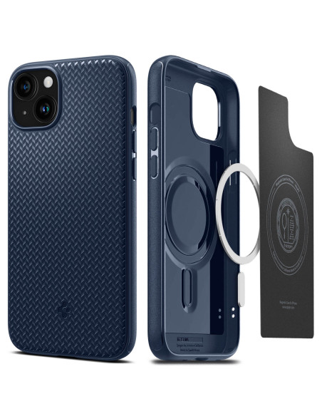 Spigen Mag Armor MagSafe iPhone 15 Navy Blue