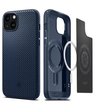 Spigen Mag Armor MagSafe iPhone 15 Navy Blue