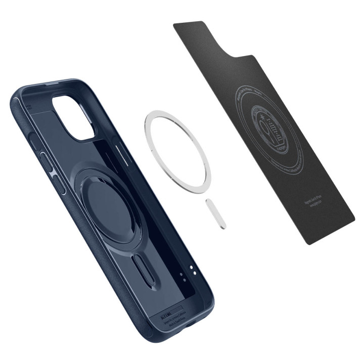 Spigen Mag Armor MagSafe iPhone 15 Navy Blue