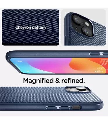 Spigen Mag Armor MagSafe iPhone 15 Navy Blue