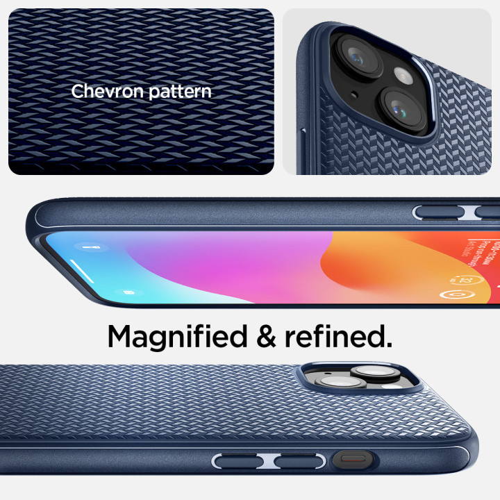 Spigen Mag Armor MagSafe iPhone 15 Navy Blue