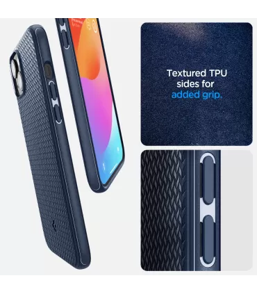 Spigen Mag Armor MagSafe iPhone 15 Navy Blue