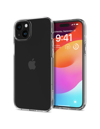 Spigen Liquid Crystal iPhone 15 Crystal Clear