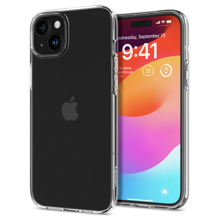Spigen Liquid Crystal iPhone 15 Crystal Clear