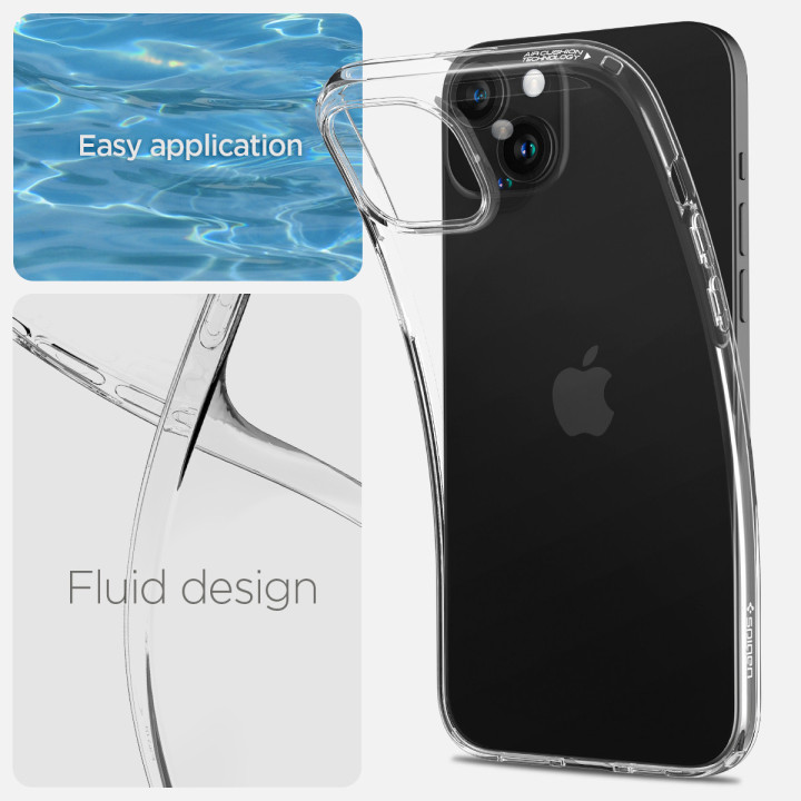 Spigen Liquid Crystal iPhone 15 Crystal Clear