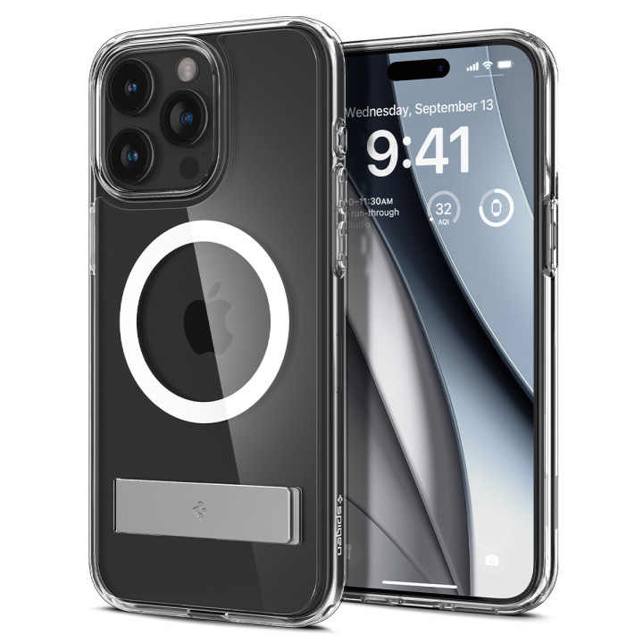 Spigen Ultra Hybrid S MagSafe iPhone 15 Pro Crystal Clear