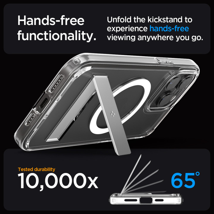 Spigen Ultra Hybrid S MagSafe iPhone 15 Pro Crystal Clear