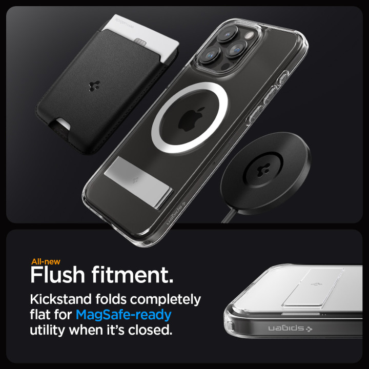 Spigen Ultra Hybrid S MagSafe iPhone 15 Pro Crystal Clear