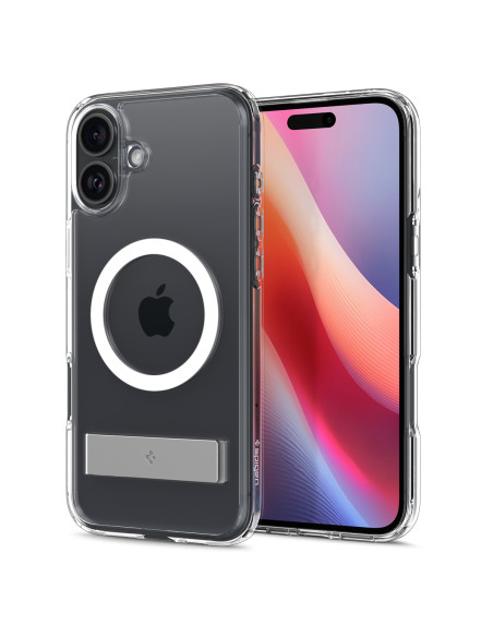 Spigen Ultra Hybrid S MagSafe iPhone 16 Crystal Clear