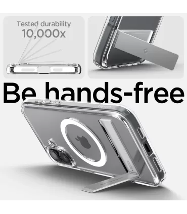 Spigen Ultra Hybrid S MagSafe iPhone 16 Crystal Clear