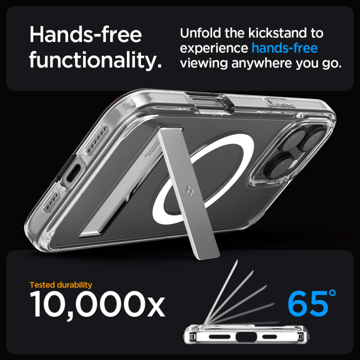Spigen Ultra Hybrid S MagSafe iPhone 16 Pro Crystal Clear