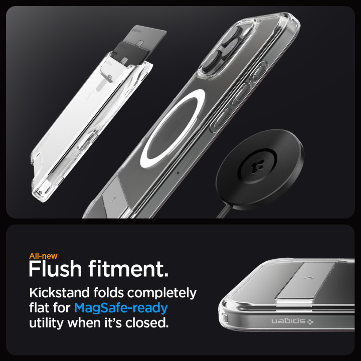 Spigen Ultra Hybrid S MagSafe iPhone 16 Pro Crystal Clear