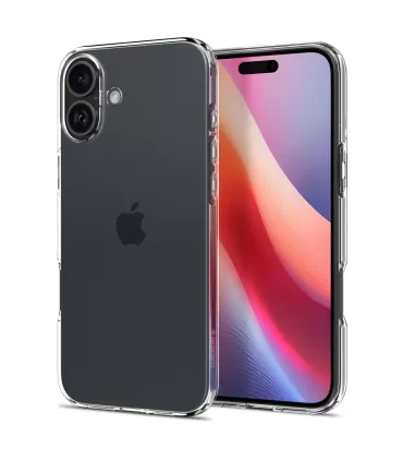 Spigen Liquid Crystal iPhone 16 Crystal Clear