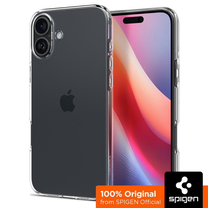 Spigen Liquid Crystal iPhone 16 Crystal Clear