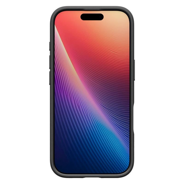 Spigen Liquid Air kryt na iPhone 17 Matte Black – detail 4