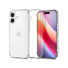 Priehľadný kryt Spigen Ultra Hybrid na iPhone 17