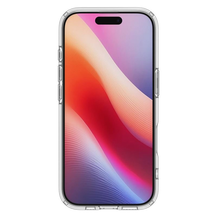 Priehľadný kryt Spigen Ultra Hybrid na iPhone 17 – detail 2
