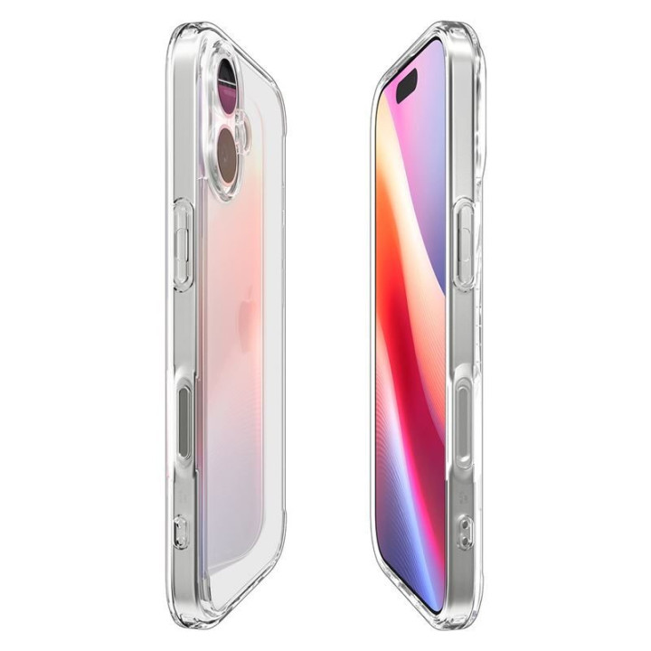 Priehľadný kryt Spigen Ultra Hybrid na iPhone 17 – detail 3