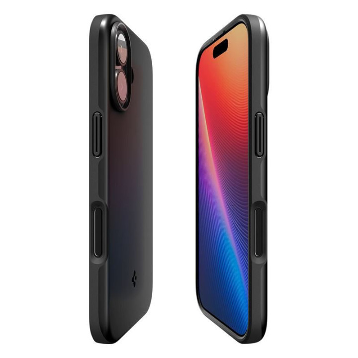 Spigen Thin Fit MagSafe kryt na iPhone 17 Black – detail 5