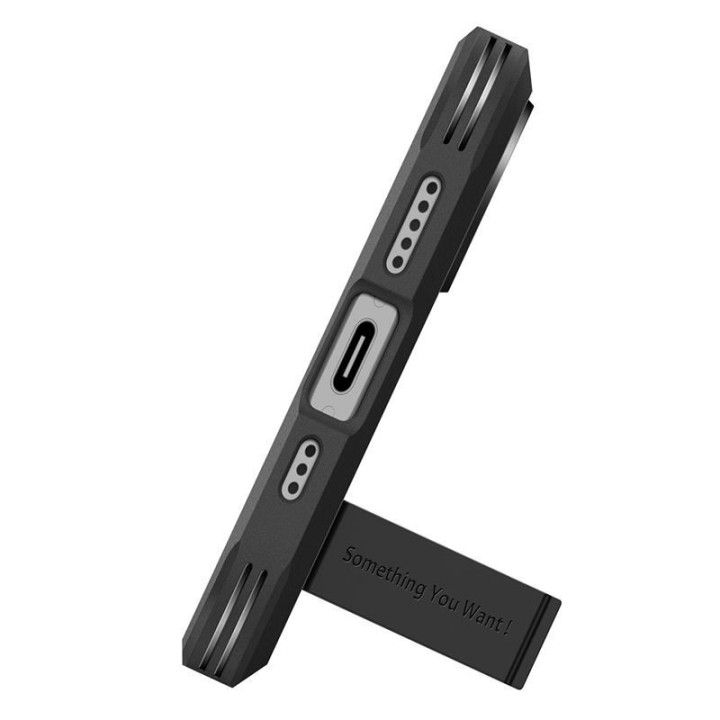 Spigen Tough Armor T MagSafe kryt na iPhone 17 Black – detail 3