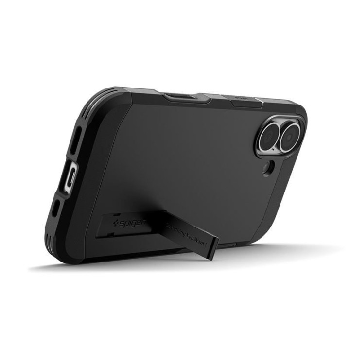 Spigen Tough Armor T MagSafe kryt na iPhone 17 Black – detail 5