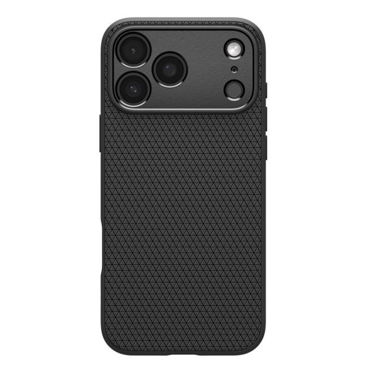 Spigen Liquid Air kryt na iPhone 17 Pro Matte Black – detail 2