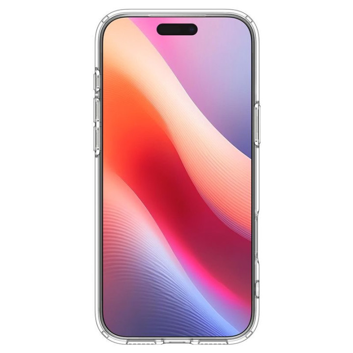 Priehľadný kryt Spigen Ultra Hybrid na iPhone 17 Pro – detail 3