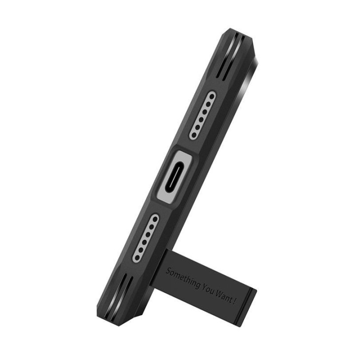 Spigen Tough Armor T MagSafe kryt na iPhone 17 Pro Black – detail 6