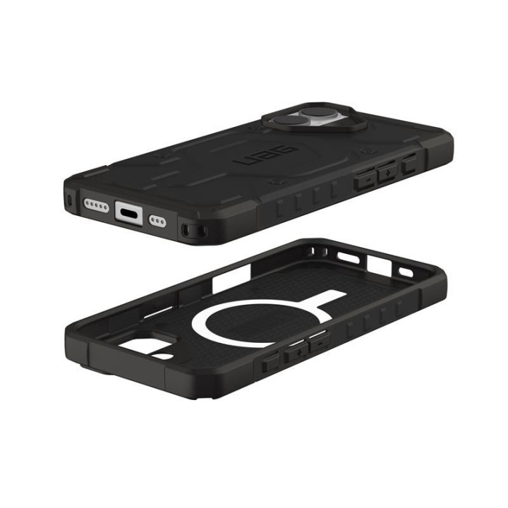 UAG Pathfinder MagSafe kryt na iPhone 17 Black – detail 2